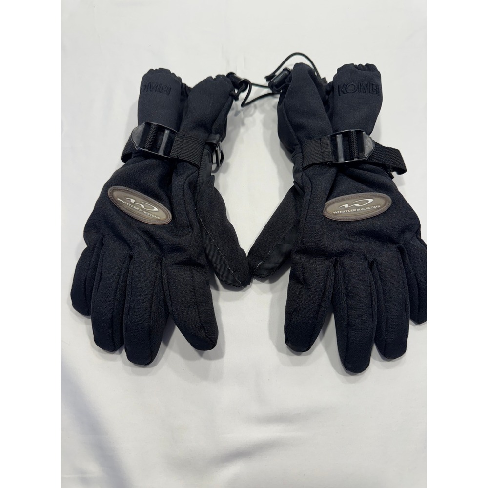 Kombi Whistler Blackcomb‎ Waterguard Ski Gloves Mens Small Black Excellent